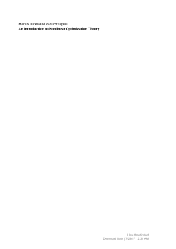 Marius Durea and Radu Strugariu An Introduction to