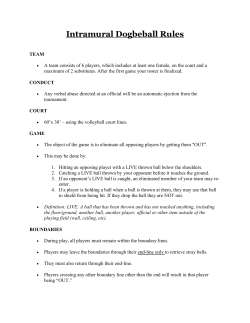 Dodgeball - Martin Methodist College