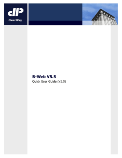 B-Web V5.5
