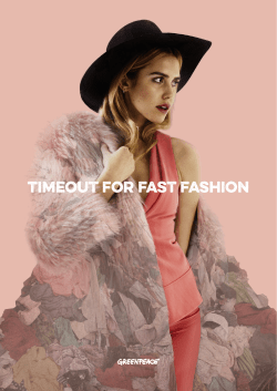 Timeout for fast fashion