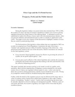 Price Cap Discussion