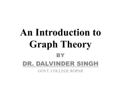 An Introduction to Graph Theory