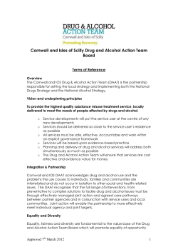 Cornwall and Isles of Scilly Drug and Alcohol Action Team Board