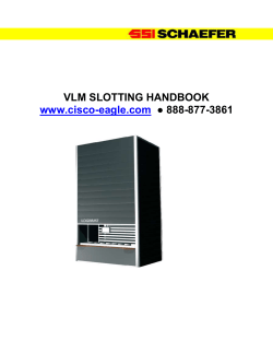 Carousels-VLM-Slotting-Handbook - Cisco