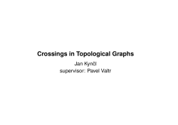 Crossings in Topological Graphs