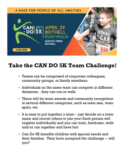 Team Captain Packet