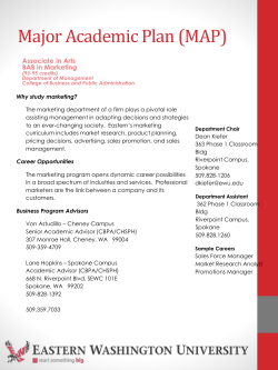 BAB in Marketing - EWU Access Home