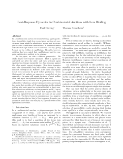 Best-Response Dynamics in Combinatorial Auctions