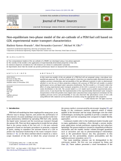 Non-equilibrium two-phase model of the air