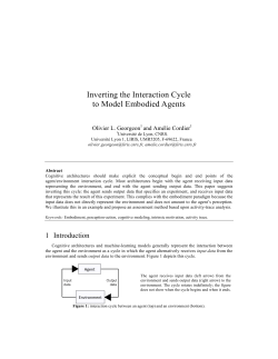 Inverting the Interaction Cycle to Model