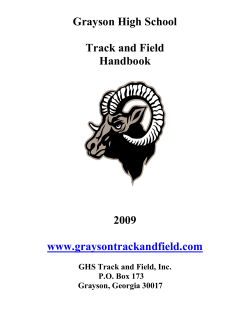 Grayson High School - Grayson Track and Field