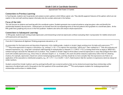Unit 6 Coordinate Geometry