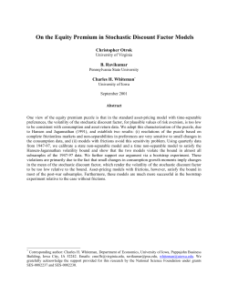 On the Equity Premium in Stochastic Discount Factor Models