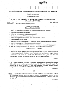 1. Assume suitable data if necessary Answer ALL Questions Part