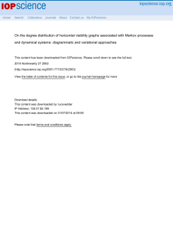 On the degree distribution of horizontal visibility graphs associated