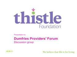 Dumfries event presentation 9 9 11 (formatted)