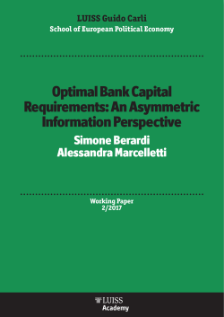 Optimal Bank Capital Requirements