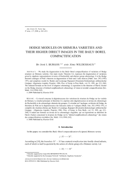 hodge modules on shimura varieties and their higher direct