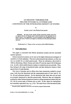 An ergodic theorem for Delone dynamical systems