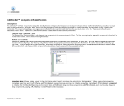 The AdWonder Generation system is set up to accommodate all