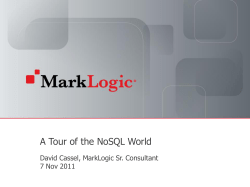 NoSQL