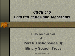 Binary Search Tree