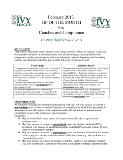 tip of the month for coaches