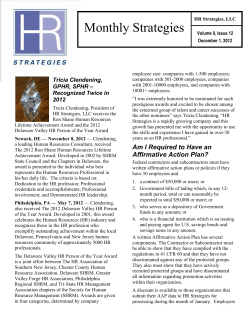 October 2010 Monthly Strategies