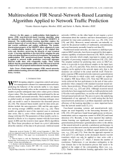 Multiresolution FIR Neural-Network