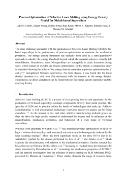 Abstract - University of Birmingham