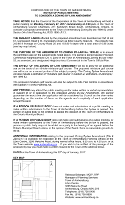 Notice of Public Meeting