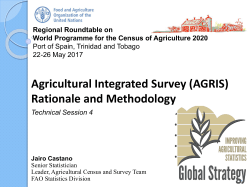 AGRIS - Food and Agriculture Organization of the United Nations