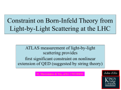 Constraint on Born-Infeld Theory from Light-by-Light
