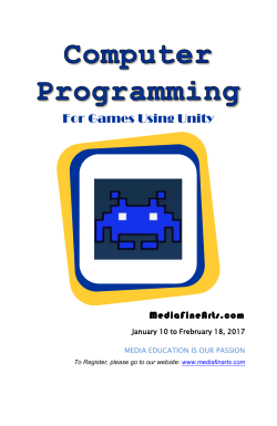 For Games Using Unity - MediaFineArts Home Page