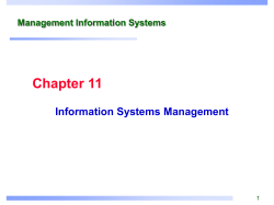 7 Develop and Adapt Information Systems