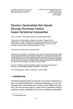 Random Generalized Set-Valued