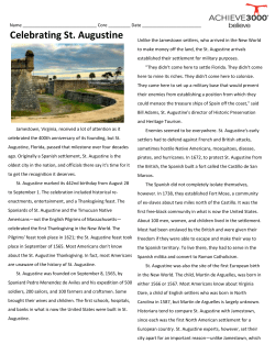 Celebrating St. Augustine