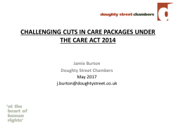 Jamie Burton`s presentation (Power Point)