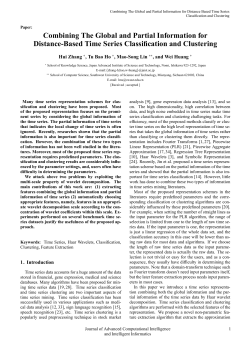 Combining The Global and Partial Information for Distance