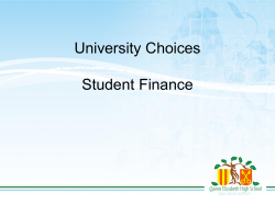 Student Maintenance Grants
