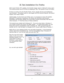 IE Tab Installation For Firefox
