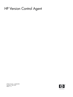 HP Version Control Agent