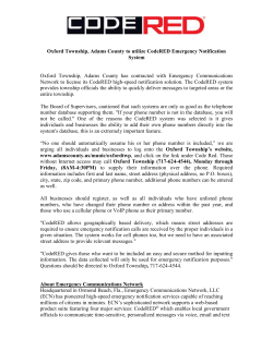 Code Red Press Release