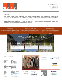 Strategy Firm Specifics