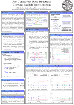 Mike Dodds, Andreas Haas, Christoph M. Kirsch Abstract Key Ideas