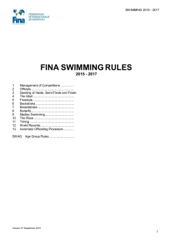 Fina Rules 2015-2017