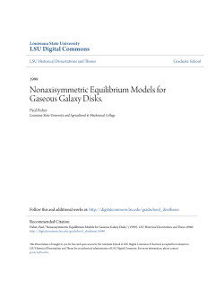 Nonaxisymmetric Equilibrium Models for Gaseous Galaxy Disks.