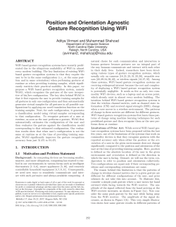 Position and Orientation Agnostic Gesture Recognition Using WiFi