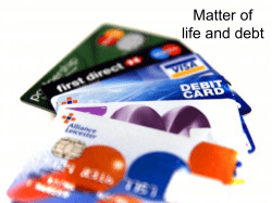 Pic of credit cards - The Church of England
