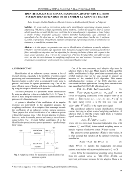 analiza uticaja gradijentnog [uma - Simpozijum INFOTEH